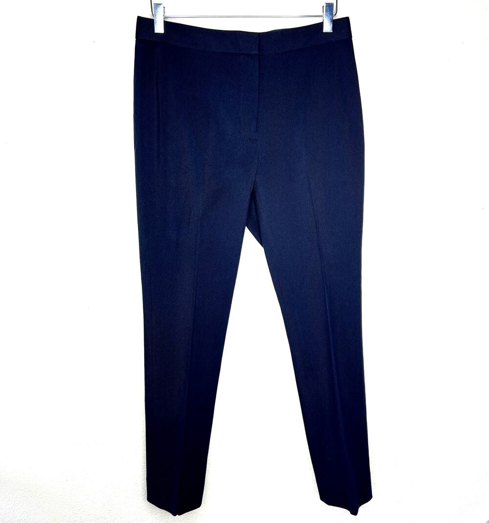 Carlisle Navy Blue Trouser Dress Pants  Straight Leg Women's 6